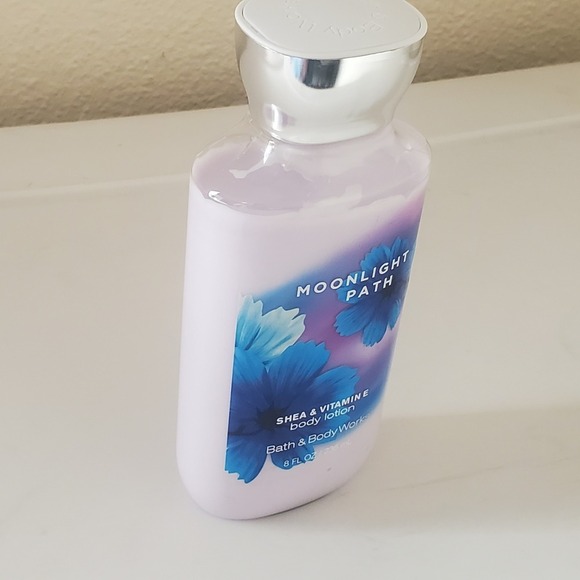 Bath & Body Works Other - Bath & Body Works Moonlight Path Shea Vitamin E Body Lotion 8oz Jasmine Lavender
